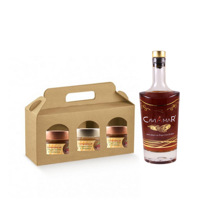 Box con Composta di Finger Lime + Zenzero + Cannella /+ Liquore al finger Lime